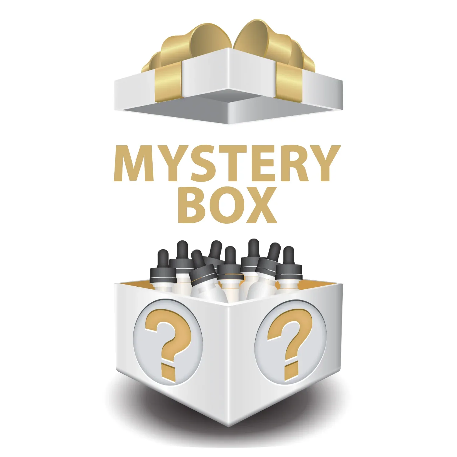 Mystery Box Including 400ml in ELiquids Non Menthol