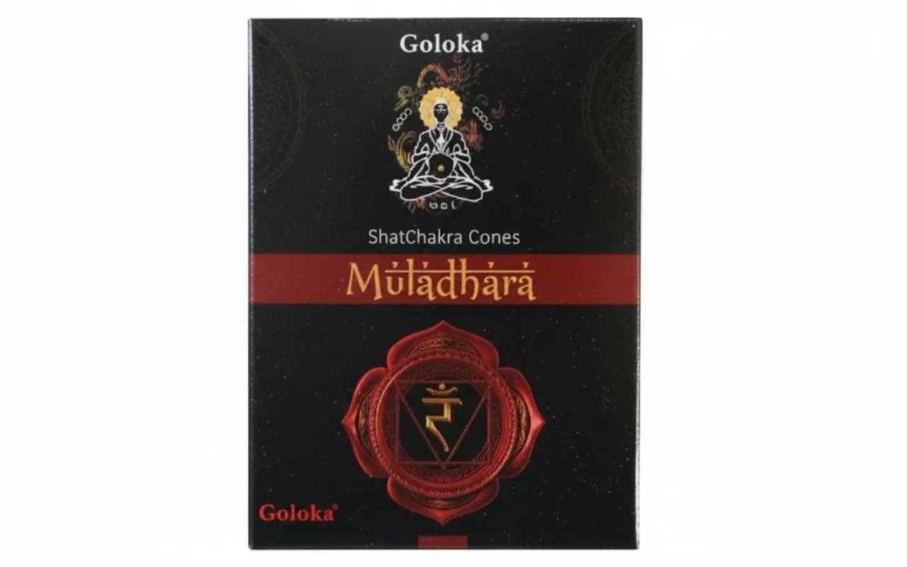 Goloka Chakra - Muladhara (Root) Incense 10 Cones