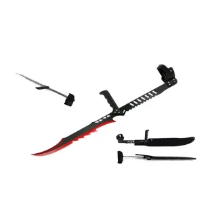 Snake Eye - 27.5" Blood Rayne Ninja Red Forearm Vampire Zombie Sword
