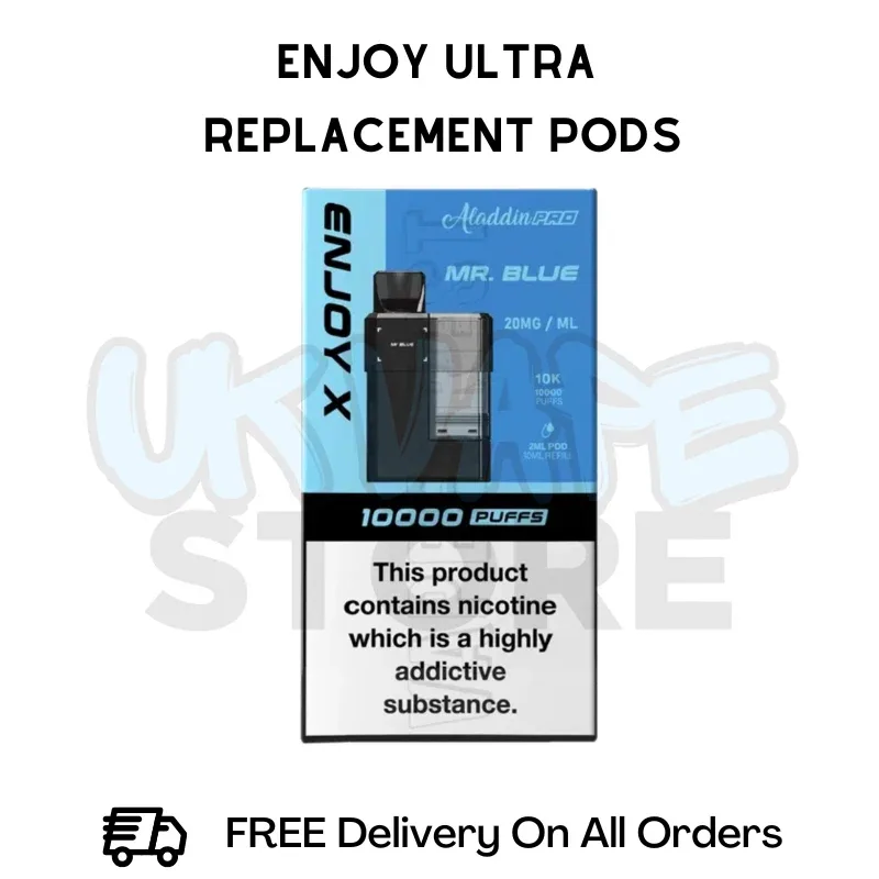 Mr Blue Enjoy X 10K Replacement Pod - £5.99