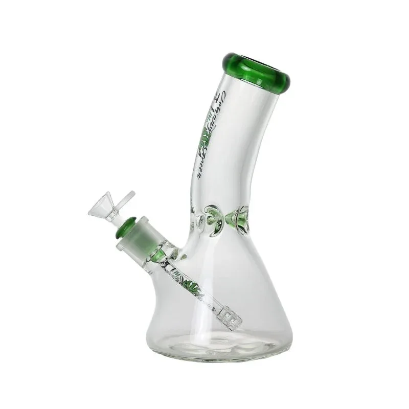 Johnny Green - 10″ 9mm Beaker Bent Neck w/ Grid Percolator Slide - Image 2