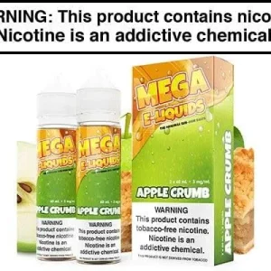 APPLE CRUMB BY MEGA E LIQUIDS 120ML