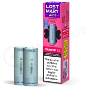 Strawberry Ice Lost Mary 4 in 1 Prefilled Pod