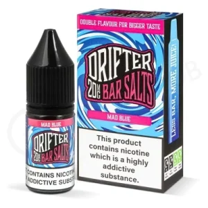 Mad Blue Nic Salt E-Liquid by Drifter Bar Salts