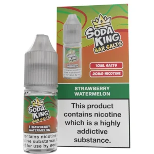 Strawberry Watermelon Nic Salt By Soda King Bar Salt