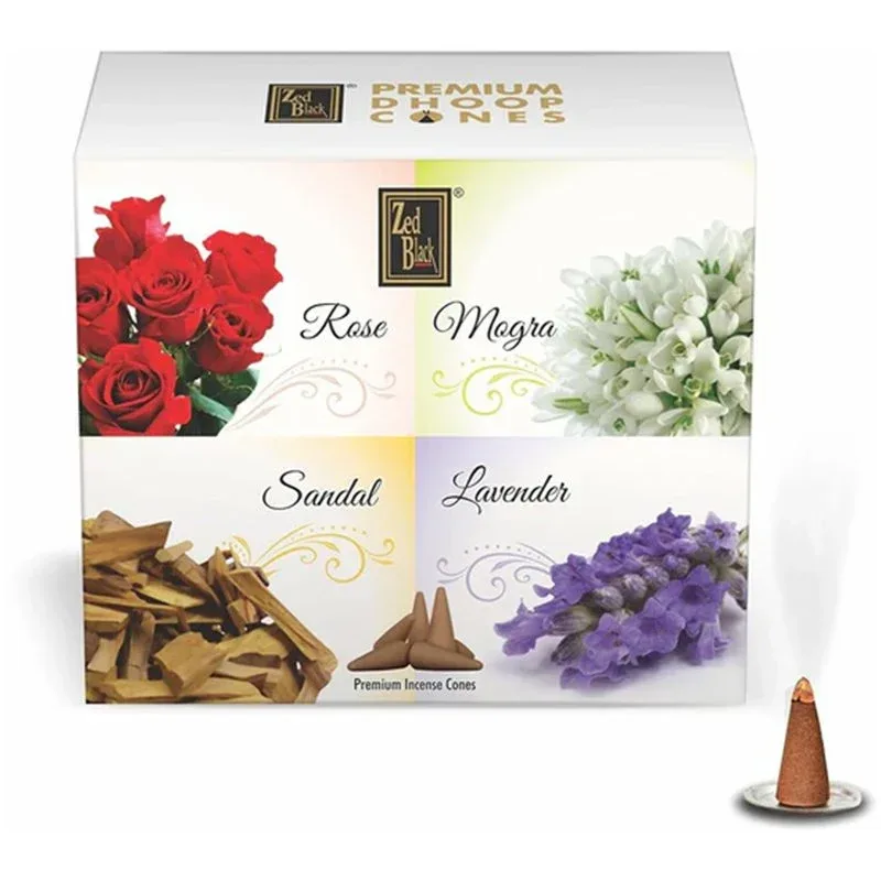 Zed Black Dhoop Cones