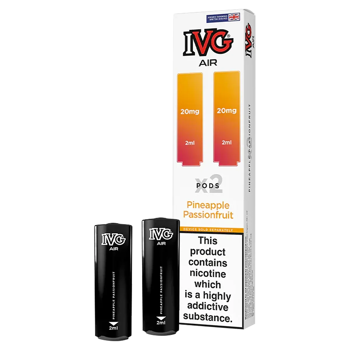 Pineapple Passionfruit IVG Air Replacement Pods