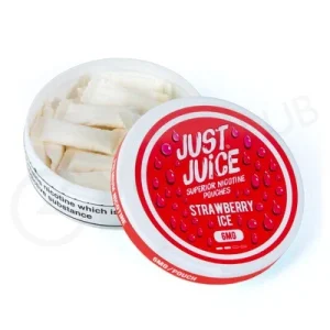 Just Juice Strawberry Ice Nicotine Pouches