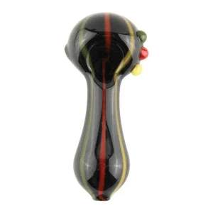 4" Rasta Hand Pipe