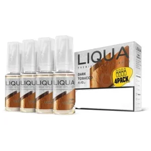 Liqua 10ml 4-Pack Dark Tobacco