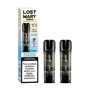 Blue Razz Lemonade Lost Mary Tappo Pods