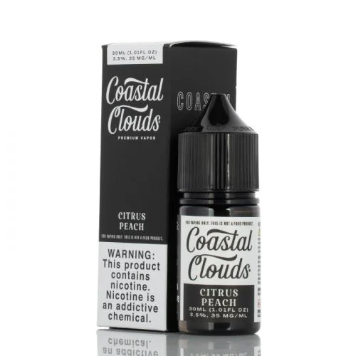 Citrus Peach Nic Salt by Coastal Clouds - (30mL)