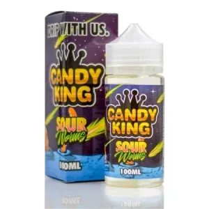 Candy King 100ml Shortfill - Sour Worms
