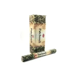 HEM Patchouli 9″ Incense Sticks – Hex Box (20g)