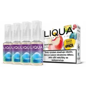 Liqua 10ml 4-Pack Menthol