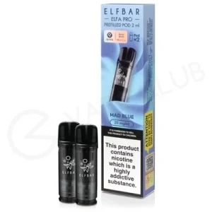 Mad Blue Elf Bar Elfa Pro Prefilled Pod