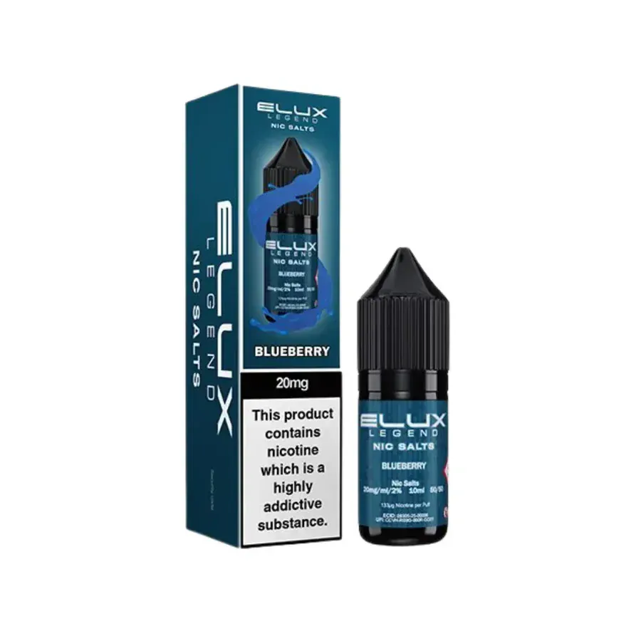 Blueberry Nic Salt By Elux Legend