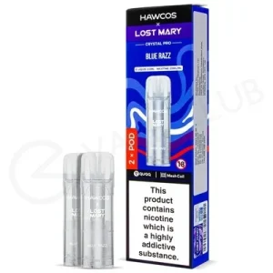 Blue Razz Hawcos x Lost Mary Crystal Pro Prefilled Pods