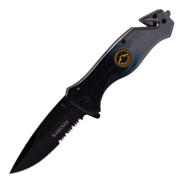 Super Knife - 8" Gradient Colored Foldable Pocket Knife