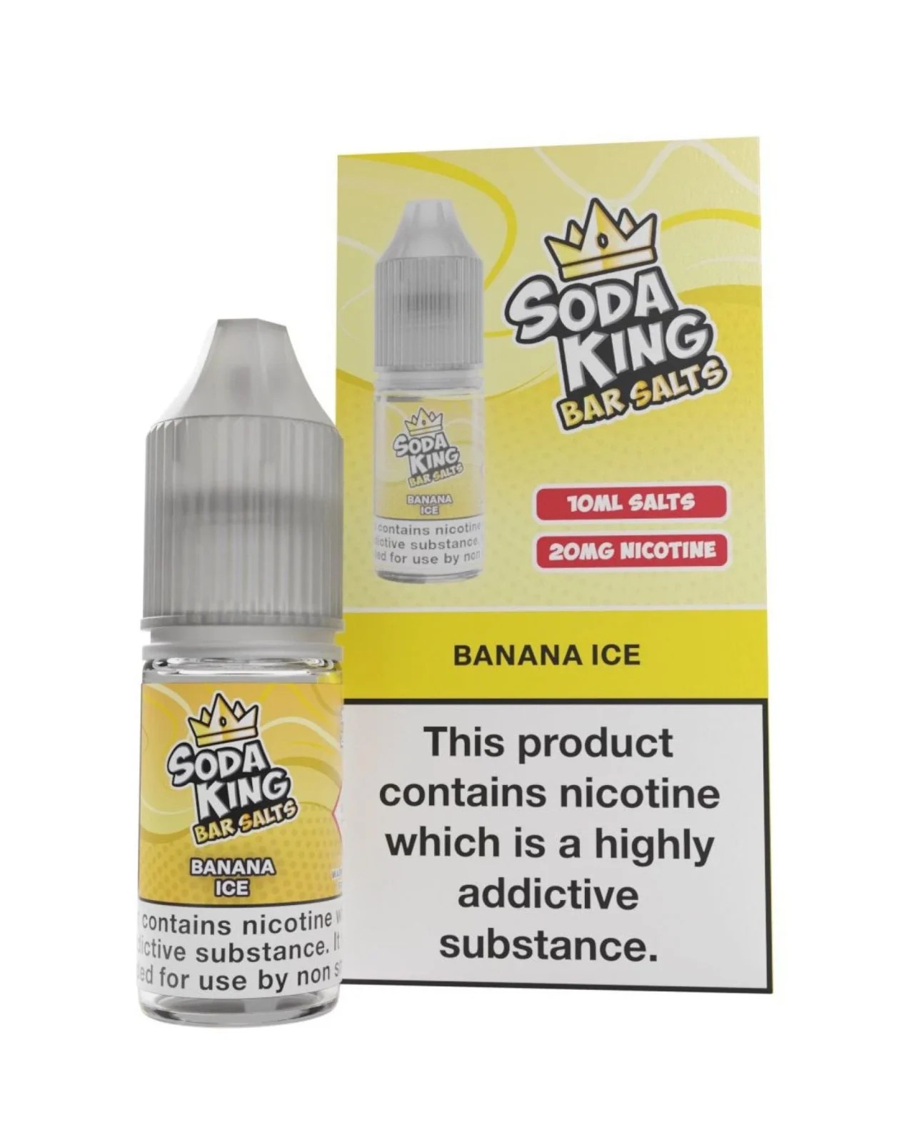 Banana Ice By Soda King Bar Salt
