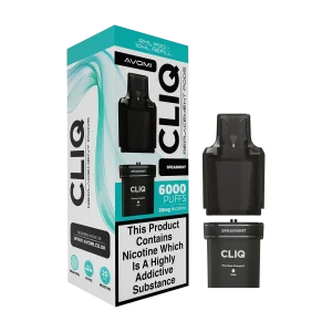 Spearmint Avomi Cliq 6000 Refill Pack