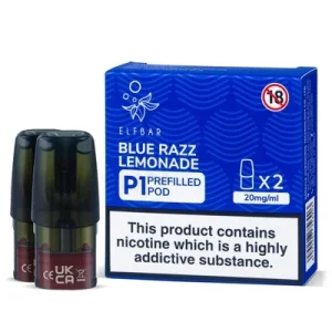 Blue Razz Lemonade Elf Bar Mate P1 Prefilled Pod