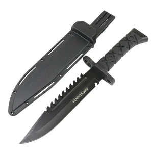 Hunt-Down - 14.5" Tactical Hunting Knife w/ ABS Handle