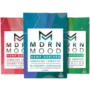 Mdrn Mood Delta 9 - CBD Oil Gummies Bag | VapeRanger Wholesale