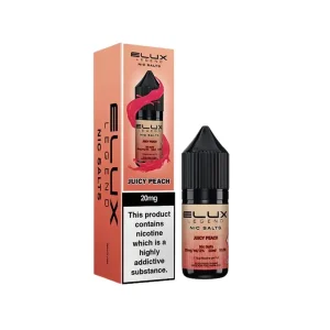 Juicy Peach Nic Salt By Elux Legend