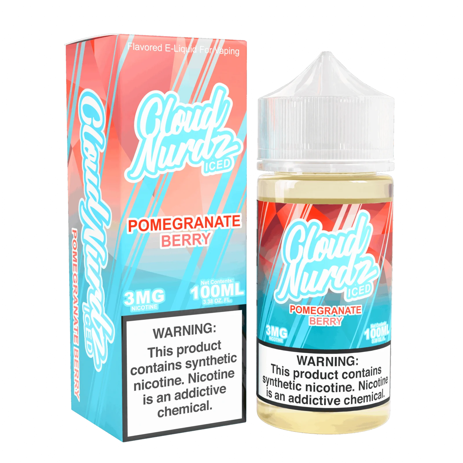 Pomegranate Berry Iced by Cloud Nurdz – 100mL