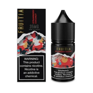 Strawberry Coconut Refresher Nic Salt by Fruitia - (30mL)
