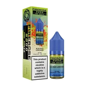 Blue Razz Lemonade Nic Salt By Elux Firerose