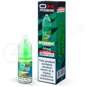 Spearmint Nic Salt E-Liquid by OX Passion