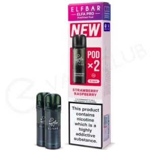 Strawberry Raspberry Elf Bar Elfa Pro Prefilled Pod