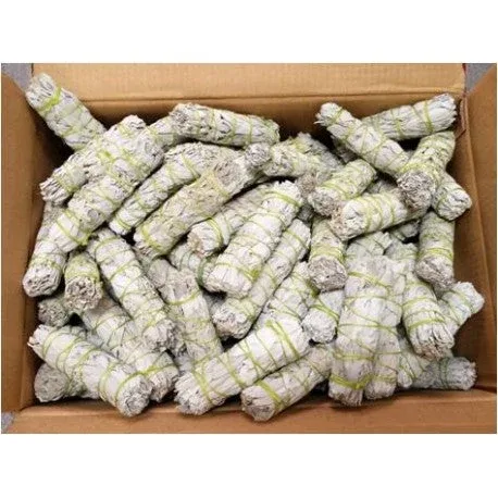 4" California White Sage Smudge Stick - Image 2