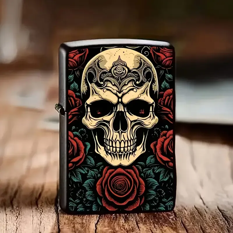 Phantasm Skull Iron Lighter Case