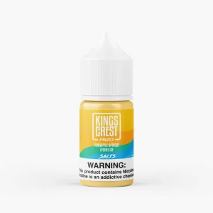 Pineapple Apricot Lychee Ice Fruits Salt by Kings Crest – 30mL