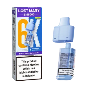 Blackcurrant Lemonade Lost Mary BM6000 Refill Pack