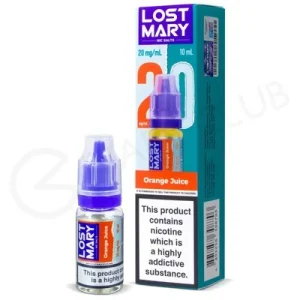 Orange Juice Nic Salt E-Liquid by Lost Mary
