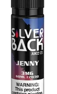 Jenny | Silver Back | 60ml Total | 3mg (Closeout)