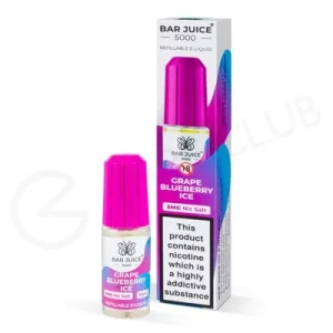 Grape Blueberry Ice Nic Salt E-Liquid by Bar Juice 5000