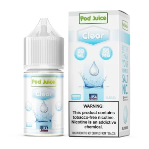Clear by Pod Juice Salt – 30mL