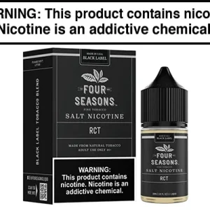 RCT BY FOUR SEASONS BLACK LABEL SALTS 30ML