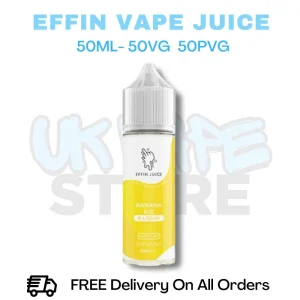 Banana Ice Effin Juice Shortfil 50ML
