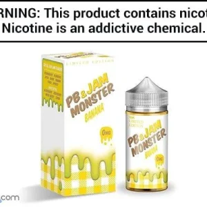 BANANA BY PB & JAM MONSTER 100ML