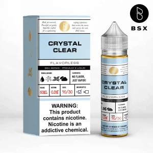 Crystal Clear BSX Series by Glas E-Liquid – 60mL