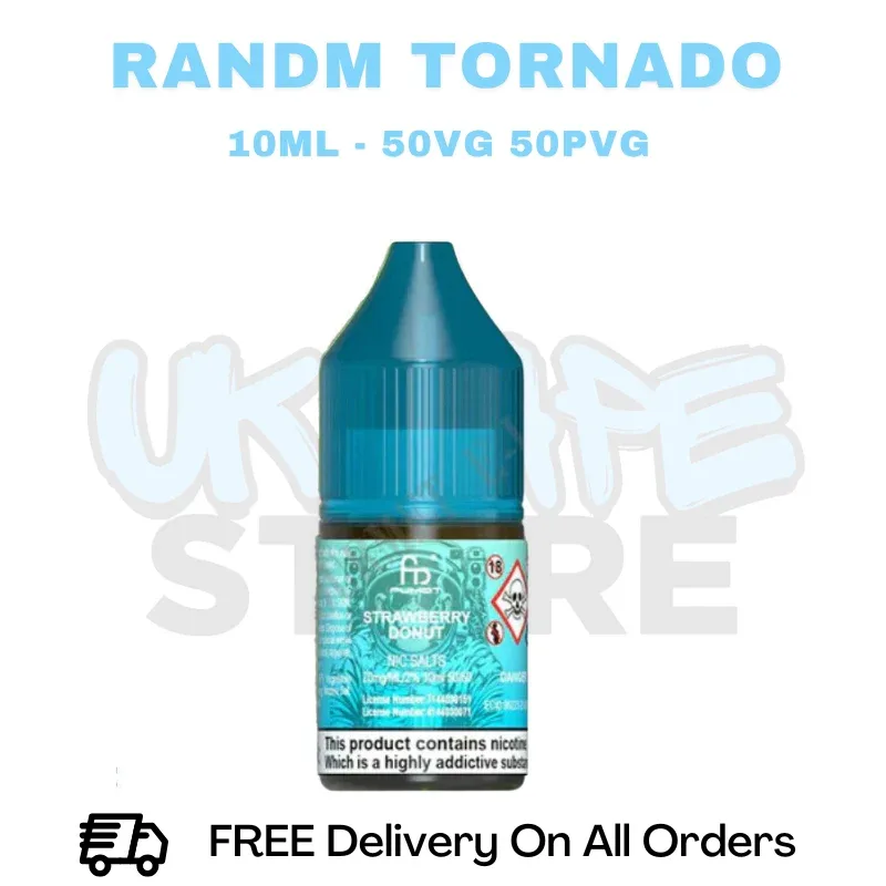RandM Tornado 7000 Strawberry Donut Nic Salt