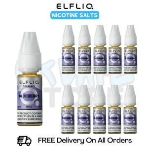 Blueberry ElfLiq Nicotine Salts Box Of 10