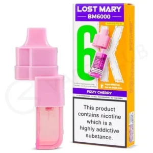 Fizzy Cherry Lost Mary BM6000 Refill Pack