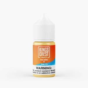 Peach Mango Ice Fruits Salt by Kings Crest – 30mL